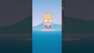 Fortnite: Homer releasing the Zero Point shard #fortnite #fortniteshorts #gaming #fortnitechapter6