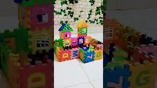 House Building🏢#building blocks #puzzle 🧩#Home 🏠🏤