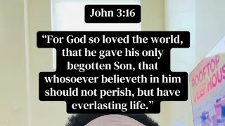 John 3:16&hellip; Did God love the World?