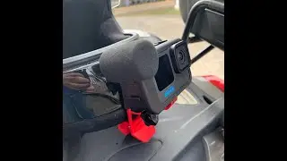 GoPro Helmet Mount - Dango Design Gripper - 4K