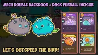 Mech Double Backdoor + Dusk Furball Incisor to Outspeed Bird - Axie Infinity