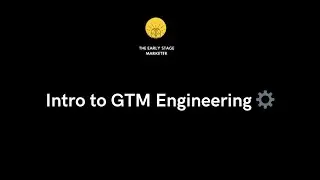 Intro to GTM Engineering (Live Session & Live Clay Workflow Build)