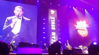 Michael Buble -- Team Buble Intros and Solos -- St. Paul, MN  9-11-13