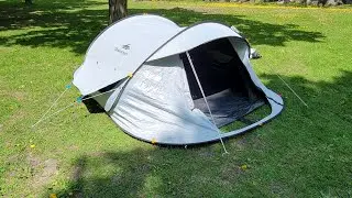 Tent setting and packing of Quechua 2 Seconds 3 from Decathlon #quechua #tent #camping #decathlon