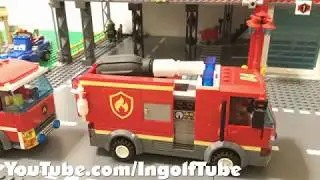 LEGO CITY Vehicles Movies Compilation, LEGO Fire Trucks, Police Cars, Racing cars, Great Vehicles!