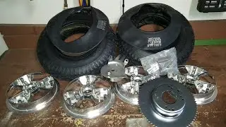 Mini Bike Build Update, weldments and Classic Mini Bike Ads -