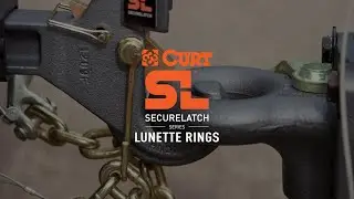 SecureLatch&trade; Lunette Rings  Built in Trailer Security
