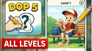 DOP 5 All 100 Levels Solved 😱 | #Full Gameplay Walkthrough | #Brain Puzzle Game