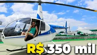 Os 10 HELICÓPTEROS mais ACESSÍVEIS no Brasil em 2025!