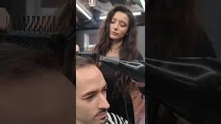 Armenian barber of Moldova puts me to sleep 💉😴 #relaxing #asmr #barbershop #shave #massage