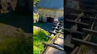 Oblazy kvacianska dolina vn&uacute;tro mlynu part1 #travel #slovakia #mountains #shorts