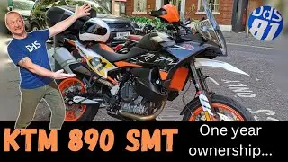 KTM 890 SMT владение один год