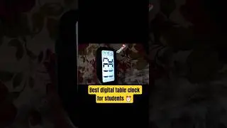 best digital table clock ⏰ for students 📚||#digitalclock #tableclock #trending #unboxing #alarmclock