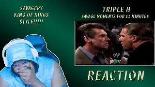 HHH HAD NO CHILL!!! | 11 Minutes of Triple H Most Savage Moments On The Mic (REACTION)