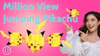 The Secret to Folding Jumping Pikachu: Magical Paper Origami, Everyone Will Love It! HI ORIGAMI