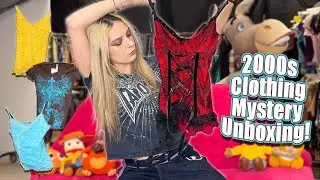 Mystery 2000s Vintage Clothing Unboxing!