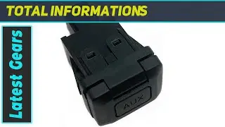 HYXUAN 39112-SNA-A01 Auxiliary Input Jack Aux Port Replacement for Civic 2006-2011