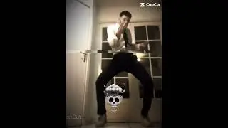 Women vs men dancing.