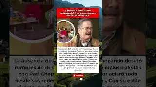 Pedro Sola aclara su ausencia en Ventaneando: &ldquo;Estoy de vacaciones&rdquo;