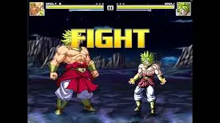 [MUGEN] Boss Level Broly(BoyBoyz) vs Broly(Necromancer)