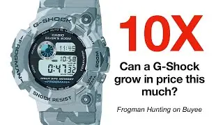 A secondhand G-Shock Frogman for 10x in price?