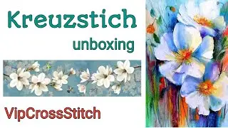 Kreuzstich unboxing VIPCrossStitch #3 - 2 wundervolle größere Projekte