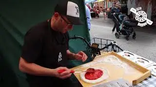 Making a Margherita in the Roccbox.