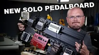 REBUILDING MY PEDALBOARD - New Acoustic Pedalboard Build