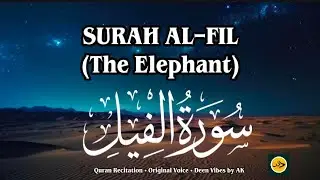 When Allah Protected the Kaaba | Surah Al-Fil Recitation #quran #trending 