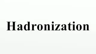 Hadronization