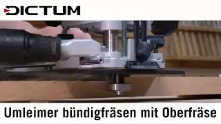 Umleimer b&uuml;ndigfr&auml;sen mit Oberfr&auml;se und CRB 7 B&uuml;ndigfr&auml;s-Adapterplatte
