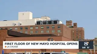 First Floor Of New Mayo Hospital Opens La Crosse, Wisconsin