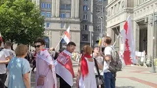Марш Годнасцi 2022. Варшава.