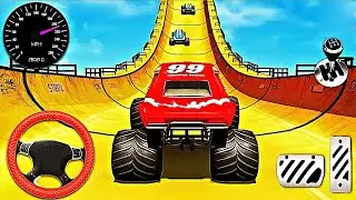 Monster Truck Stunt Driving Simulator | Crazy Monster Truck Stunts & Offroad Racing Gameplay 