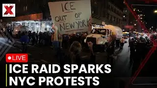 Anti ICE Rally LIVE: New Yorkers Protest ICE Raids Targeting Vendors | Anti ICE Protest |NewsX World