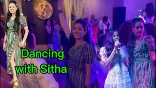 Khmer Party Having Fun Eating/Dancing with Sitha🤩😊រាត្រីសប្បាយៗ​ នៅសហរដ្ធអាមេរិក