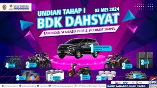 🔴📡LIVE STREAM UNDIAN TAHAP I BDK (BANK DAERAH KARANGANYAR) TAHUN 2024