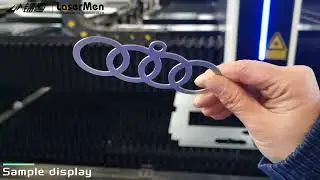 [LaserMen] LM-1325AF 1KW Fiber Laser Cutting Machine cutting galvanized sheet SS CS