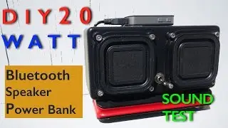 Sound Test of DIY 20 Watt BT Speaker