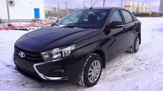 2016 Lada Vesta Classic 1.6 МТ. Обзор (интерьер, экстерьер, двигатель).
