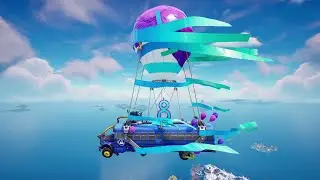 Fortnite 8th Birthday battle bus [4K]