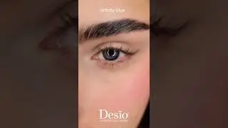 Infinity Blue | Desio Color Contact Lenses | Blue Colored Contacts