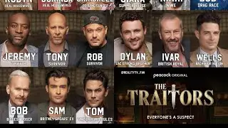#Traitors S3. Cast first reaction with ReallyB