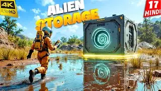 SATISFACTORY | Building Alien Magic Storage BOX 👽 | Part 17 | Hindi Gameplay