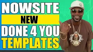 Nowsite Marketing New Done For You Templates - MUST SEE!!!
