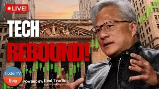 Stocks Edge Higher as Chips & Banks Lead Market Rebound | LIVE Trading Jan 16