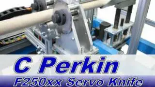 Perkin In-Line Servo Knife Cutter - F250xx - Core cutter