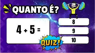 ⭐ Quiz da Soma: Consegue Acertar Todas? [APENAS 1% CONSEGUE]