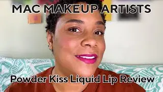 MAC Powder Kiss Liquid Lip Review with Fatima | MAC Makeup Artists