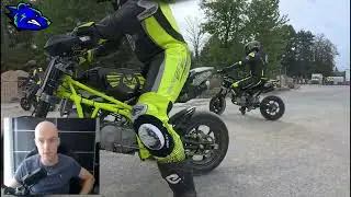Minibike Road Racing Action! Bürglen 2024 Rennlauf 2 Bärtschi 404 - SAM  Meisterschaft